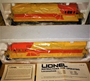 NEW LIONEL #8960 & 8961 SOUTHERN PACIFIC U36C DIESEL LOCOMOTIVE O GUAGE SET MINT - Picture 1 of 8