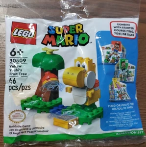 Lego Super Mario Yellow Yoshi’s Fruit Tree Expansion Set 30509 - NUOVO - SPEDIZIONE GRATUITA - Foto 1 di 6
