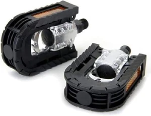 1 Par de Pedales Plegables Antideslizantes para Bicicleta MTB Plataforma Plana Pedal de Repuesto - Imagen 1 de 7