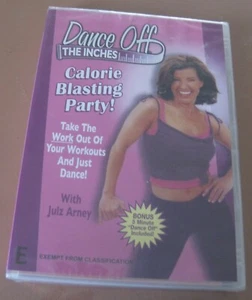 1 x DVD-DANCE OFF THE INCHES-CALORIE BLASTING PARTY! -WITH JULZ ARNEY -PAL - NEW - Picture 1 of 3