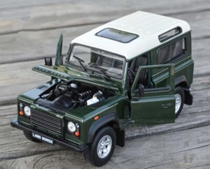 1/24 Land Rover Defender Alloy Off-Road Vehicles Model Diecasts Metal Toy Gifts - Picture 1 of 24