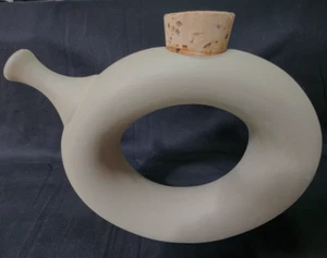 Decantador de vino Hartstone Donut con corcho EE. UU. - Imagen 1 de 3