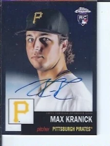 Max Kranick 2022 Topps Chrom Platin RC Autogramm - Bild 1 von 1