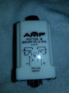 AMF Potter & Brumfield TIME DELAY RELAY ADJUSTABLE CKD-38-31010-475-007 .1 to 6s - Picture 1 of 4