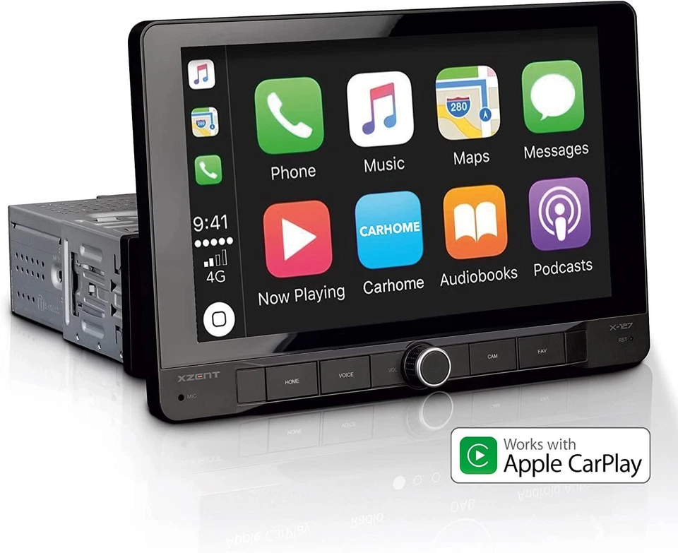 XZENT X127 1-DIN Autoradio Multimediasystem 9" Infotainer mit DAB CarPlay