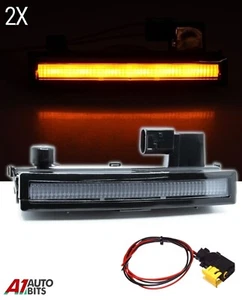 Sunvisor LED Amber Marker Lights X2 For Scania Next Gen Tuck Front Top & Wiring - Picture 1 of 8