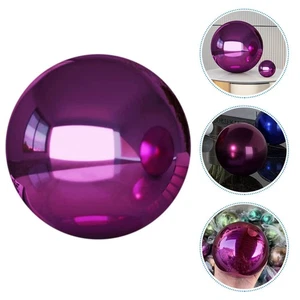 Adorno Exterior Jardín Globo Espejo Reflectante Bola Mirada Acero Galvanizado - Imagen 1 de 12