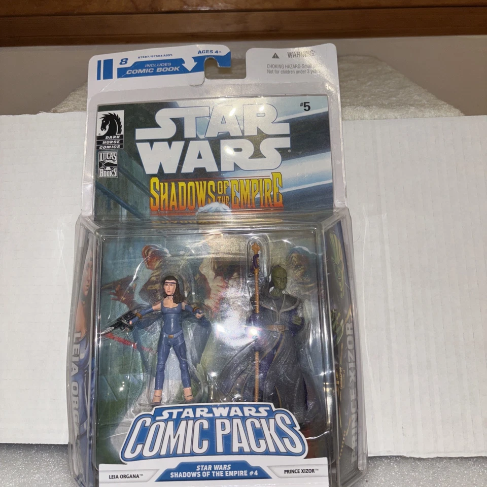 Star Wars Sombras del Imperio #5 Paquete de cómics Leia Organa Xizor con cómic Nuevo en caja Foto 1 de 4