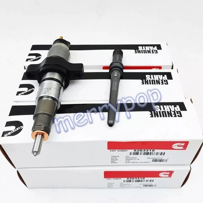 6X Inyectores de combustible Cummins 0445120255 5263318 para 03-04 Dodge Ram 2500 3500 5,9 L Foto 1 de 4