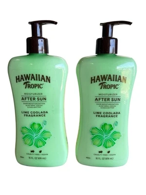 Hawaiian Tropic Lime Coolada After Sun Moisturizer - 16oz. (Lot Of 2) - Image 1 of 2