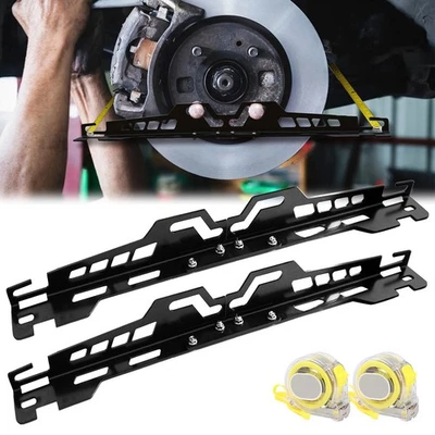 2 Pcs Wheel Toe Alignment Tool Plate Automotive Wheel Alignment Accurate NEW Foto 1 de 4