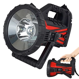 Rechargeable Spotlights Handheld, 10000LM Cool Giant Remote Spotlight for Hun... - Picture 1 of 8
