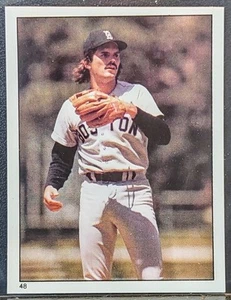 1981 Topps Dennis Eckersley Mini Sticker #48 Boston Red Sox HOF Pitcher - Picture 1 of 2