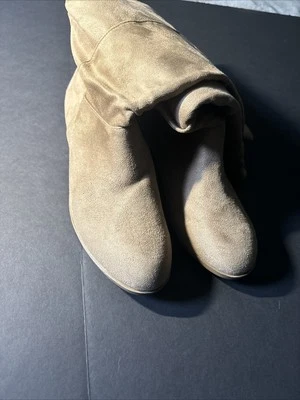 Botas de mujer Route 66 Lee de tacón grueso color topo talla 8 ancho medio estilo vaquera Foto 1 de 4