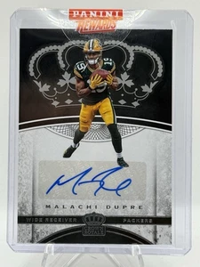 Malachi Dupre 2017 Panini Preferred Rookie Crown Royale Auto #21 Packers SEALED - Picture 1 of 2