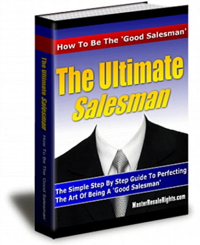 How To Be The Ultimate SALESMAN - Simple Methods To Be A Good Salesman (CD-ROM) - Image 1 of 1