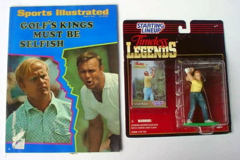 1995 Starting Lineup Arnold Palmer Timeless Legends SLU 1970 Sports Illustrated Cover