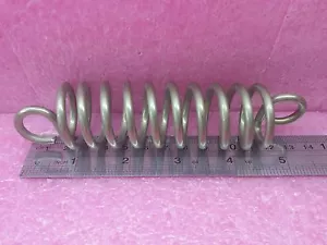 Wire Spring Heavy Duty Extension 0.156" 0.4cm Hook to Hook 5.25" Strong - Picture 1 of 7