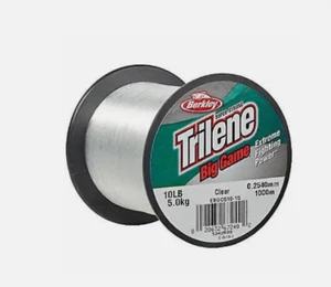 Berkley Trilene Big Game Mono 25# X 1/4# Lenza da Pesca Trasparente - Foto 1 di 1