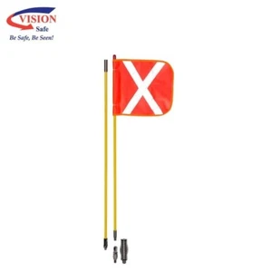 VISION SAFE Mine Flag / Whip Aerial 1.8m - Picture 1 of 1