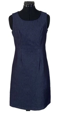 Vestido vaquero sin mangas Merona para mujer talla 2 Foto 1 de 4