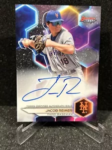 2023 Bowmans Best Jacob Reimer Prospect Autogramm Auto Mets - Bild 1 von 2