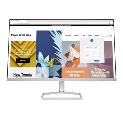 HP Series 5 527sf 94F44AA 27" Full HD IPS 100 Hz 5 ms HDMI VGA Monitor - Silver - Image 1 of 4