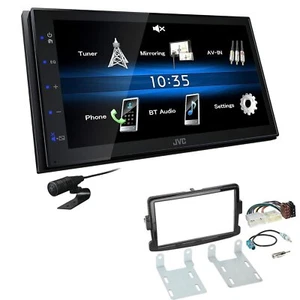 JVC Autoradio Touchscreen Bluetooth USB für Dacia Dokker piano black - Bild 1 von 5