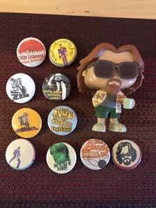 The Big Lebowsk Jeff Funko Pop! #81 Gewölbt lose ohne Karton. Plus 10 Knöpfe - Bild 1 von 8