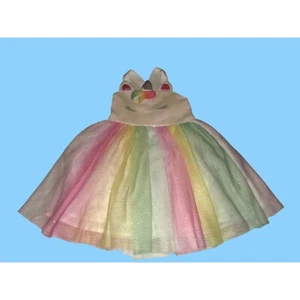 Adorable Unicorn Rainbow Tutu Dress For Little Girls - Size 3 Box 7/11/24 - Picture 1 of 4