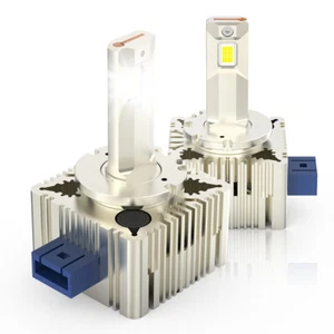 2X LED Headlight Bulbs High Low Beam Bright White Xenon Replace D1S D1R US EXC - Picture 1 of 11