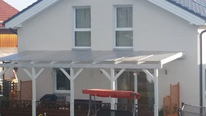 VSG 8mm 0,76 klar Sicherheitsglas, für Vordach, Überdachung, Carport - Bild 1 von 3