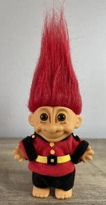 Vintage Russ Troll English British Guard Doll Soldier Rare Toy Figure UK Red  - Bild 1 von 5