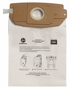 Hoover Commercial AH10173 HushTone Back Pack Bags, Standard Filtration 10/pk - Picture 1 of 2