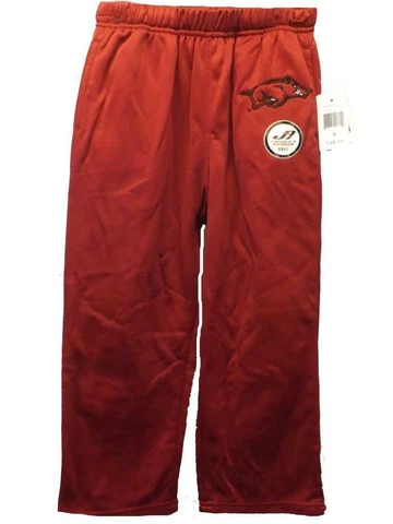 New Arkansas Razorbacks YOUTH Sizes S-M-L-XL Performance Pants $30 Cover