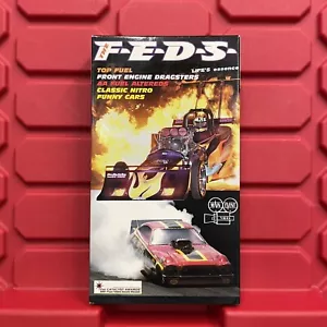 The FEDS Top Fuel Dragsters Nitro lustige Autos Main Event Video VHS Vintage 1990er - Bild 1 von 3