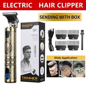 Tagliacapelli Uomo Professionale Rasoio Tagliacapelli Macchina Senza Fili Barba Elettrico - Foto 1 di 21