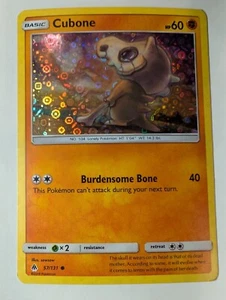 Cubone 57/131 General Mills Promo SM Forbidden Light Pokemon Holo Foil Rare Nice - Picture 1 of 3