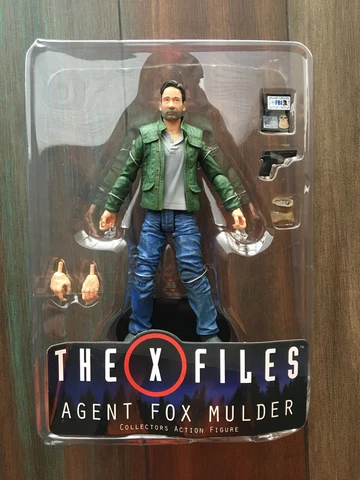 7" The X-Files AGENT FOX MULDER DST Select Action Figure Loose DST DavidDuchovny Cover