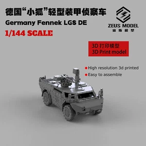 1/144 Alemania Fennek LGS Kit Modelo Vehículo de Reconocimiento Blindado Impreso en 3D - Imagen 1 de 5
