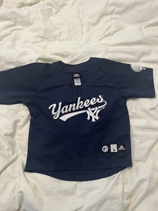 Youth New York Yankees M (5/6) Jersey (Navy Blue) Adidas Jersey - Picture 1 of 4
