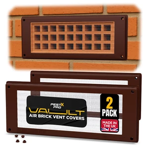 Pest-X Pro Air Brick Vent Cover Insect Mesh Rodent Control Outdoor Wall Guard UK - Picture 1 of 29