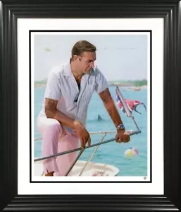 On Vacation II by JJ Adams. Brand New Framed with COA. Quick & Free Del - Picture 1 of 1