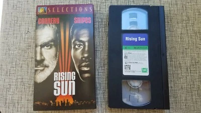 Sean Connery 6x VHS Rock Rising Sun First Knight Outland Medicine Man Entrapment - Image 1 of 4