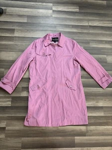 vintage Forecaster of Boston Rose ladies coat trench size 16 - Picture 1 of 9
