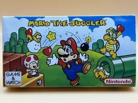 Nintendo Game & Watch MARIO THE JUGGLER MB-108 1991 Mint In Box