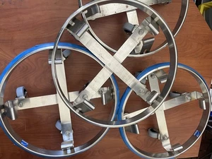 Pedigo Basin Caddie, Lot Of 4 , Exactly As Shows In The Picture (AS IS) - Picture 1 of 5