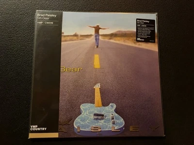 BRAD PAISLEY 5th Gear 2LPs VMP Country – CW019 Yellow/Blue Colored Wax NEW - Image 1 of 2