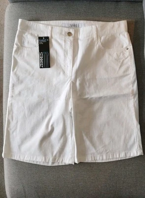 Kurze Hose Shorts Zerres Weiß Gr. 40 Neu - Bild 1 von 4
