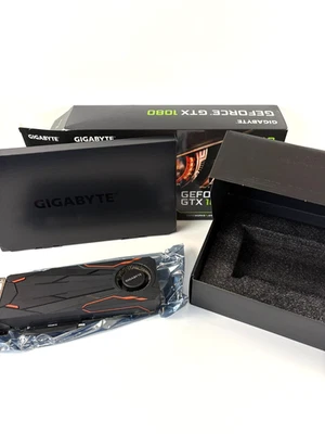 (Para piezas) Tarjeta de gráficos GIGABYTE GeForce GTX 1080 8GB GDDR5X Turbo OC Foto 1 de 4